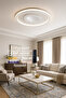 Lucent Modern Oval Ledli Plafonyer Avize
