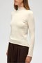 Serina Turtleneck Beige Slim Knitwear - 4
