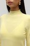 Serina Turtleneck Yellow Slim Knitwear - 8