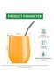 Yerba Mate Tea Cup Thermos Bottle, Multipurpose High Quality 12 oz - 2