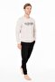 Men's Crew Neck Long Sleeve Pajama Set S26928 Banded Legs Comfortable Fabric with Pockets - 3