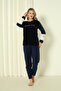 Fwn 3012 Plush Welsoft Fleece Winter Soft Women's Pajamas Set - 2