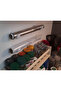 4 Slots Self-Adhesive Cling Film, Aluminum Foil, Baking Paper Organizer Hanger Attachment