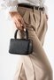 Small Size Simple Women's Hand and Shoulder Bag with Gold Chain Detail