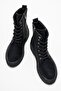Flat Sole Long Women's Boots Black Emerald Black - 8