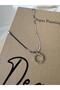 Italian Crushed Chain Steel Xoxo Necklace - 3