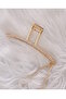 Gold Color Stone Hanging Metal Latch Buckle - 4