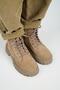 (Viyan) Women's Genuine Leather Lace-Up Internal Zipper Mink Boots - 2