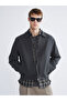 Mg Trenden Petrol Standard Fit Shirt Collar Men's Jacket