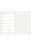 Leuchtturm 1917 Weekly Planner & Agenda Notebook Dotted Wallet (B6+ X A6) 2026, Dusty Rose, English 3 - 2