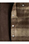 Comfortable Fit Plaid Cashmere Men's Shirt Jacket - 7
