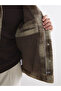 Comfortable Fit Plaid Cashmere Men's Shirt Jacket - 4