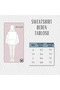 Women's Malibu Girl Printed 3 Thread Pocketless Hoodie Sweatshirt - 6