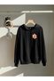 Women's Malibu Girl Printed 3 Thread Pocketless Hoodie Sweatshirt - 3