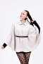 Women's Winter Cashmere Poncho - 4