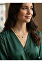Women's Italian Gold Chain Crystal Spring Gold Combination Necklace - 3