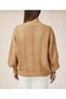 Women's V-Neck Hair Knit Balloon Sleeve Knitwear Cardigan - 3