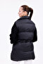 Black Women's Vest Winter Padded - 6