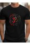 qubo Unisex Oversized Printed Cotton Crew Neck Short Sleeve T-shirt