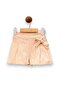 Bohemian Muslin Shorts, Bolero and String Strap Bodysuit 3-Piece Baby Girl Bottom - Top Set - 2