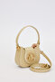 With Logo, Mini Size, Chain Detail, Long Strap, Women's Stylish Handbag 930346 Green - 2