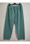 Winter, Very Thick, Standard Size, Unisex, Straight Leg Brushed Fleece, Pants - 4