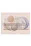 Boho minimalist forme abstracte, crem, cod 1332 - 2