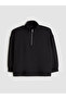 Lcw comfort plus size stand collar women's sweatshirt - 5