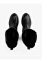 Th Leather Serrated Sole Long Women's Black Boots Fw0Fw08985Bds - 3