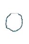 Turquoise, Natural Cracked Stone Necklace, Blue Turquoise Stone, Adjustable Handmade Chunky Stone Necklace, Unisex - 3