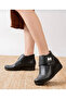 Non-Slip Sole Orthopedic Black Winter Women's Bootie - 3
