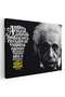 Tablou Albert Einstein mesaj motivational, cod 2687