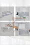 Storage Box 2 Pieces Organizer Premium Quality Box Storage Mega Size 60X40X30 cm under Bed - 4