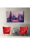 Tablou peisaj munte cu brazi, cod 5457 - 6