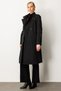 Turtleneck Belted Trench Coat 7003-25K Black - 2