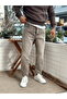 بنطال جينز بوي فريند بني - 4