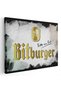 Tablou logo Bitburger vintage, cod 4096