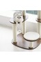 Solid wood modern style cat jumping platform Size: 60 X 60 X 112cm - 2