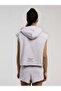 Ever Classics Wmn Lilac Women's Crop Hooded Sleeveless Sweatshirt - 6
