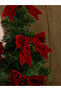 Burgundy Bowknot Tree Ornament Set of 6 - 2