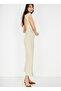 Backless Mint Maxi Dress - 5