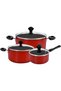 Classique Aluminium Cookware Sets of 17 Piece | Ergonomic Handle| Shatter-Resistant Glass L - 2