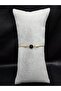 Gold Color Hematite Stone Letter P Bracelet