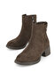 , Women's Genuine Leather Boots 153359Z6212 Brown - 5