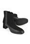 , Women's Genuine Leather Boots 1531030Z2596 Black - 4