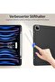 For iPad Air 13 Inch Case, for iPad Pro 12.9 Inch 6th/5th Generation, Auto Wake/Sleep, Black - 4