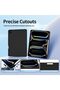 iPad Pro 13 Inch Case 2024 (M4, 7th Gen) with Pencil Holder, Slim Trifold Stand Cover, Auto - 3