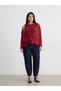 Ozmarka New Season Plus Size V-Neck Women's Knitwear Cardigan - 2