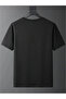 Men's "Calvin" Printed Vertical Striped T-Shirt - 2