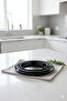 4 Pieces 30-34-38-42 No Enamel Baking Tray Round Tray ~30 Cm~34 Cm~38 Cm~41Cm - 6